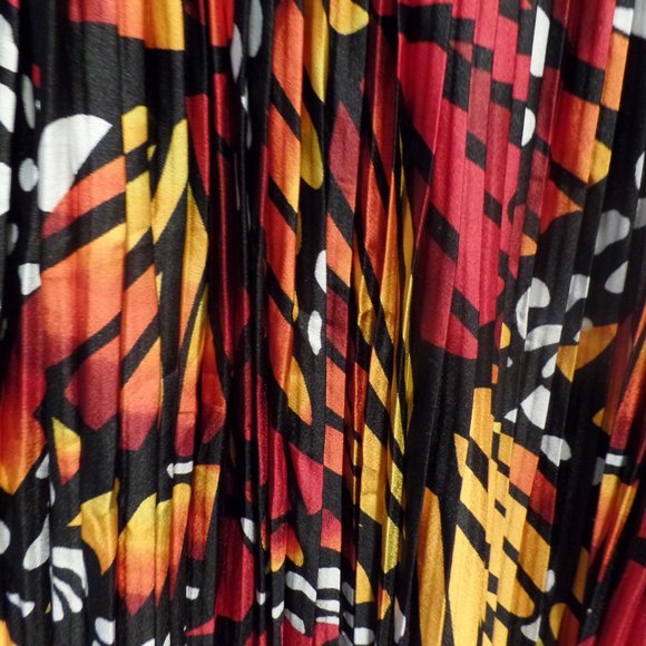LULAROE Pleated Jill Monarch Butterfly Skirt